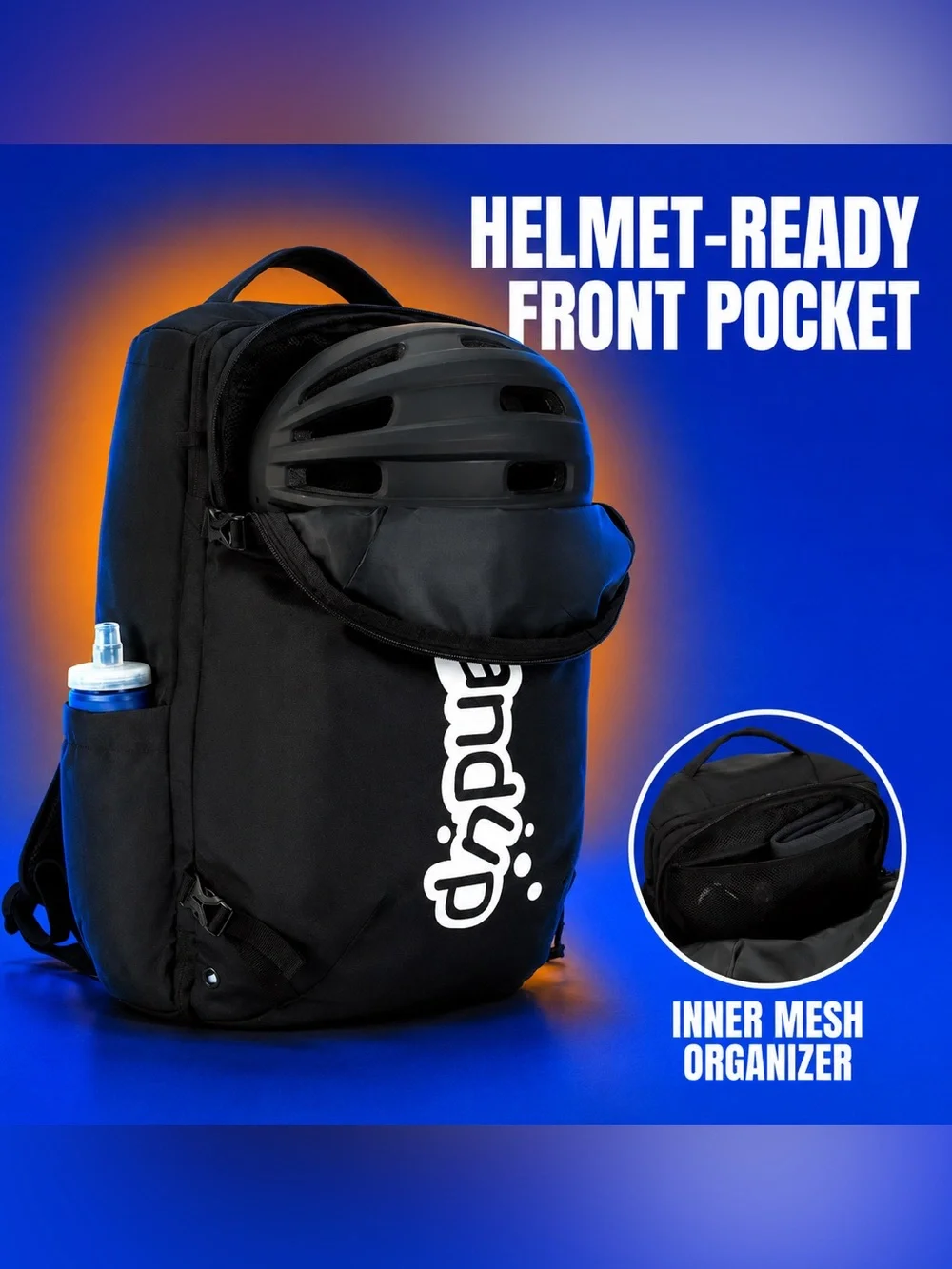 RUN AND UP 24L TRIATHLON TRANSITION BACKPACK WET DRY HELMET SPORTS BAG NEW